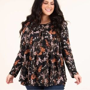 NWOT Chic Soul Brisk Breezes Top